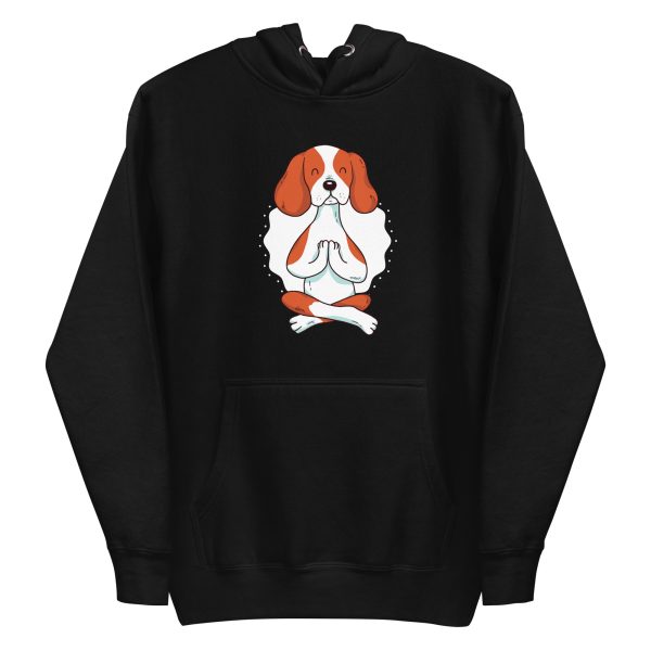 unisex-premium-pullover-hoodie-black-front-6a1581a672847.jpg Yoga Dog Hoodie