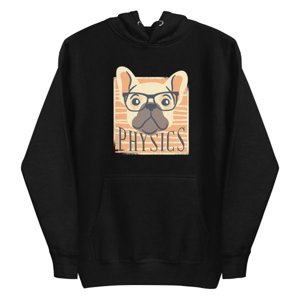 unisex-premium-pullover-hoodie-black-front-6a15adca2bef4.jpg Physics Nerdy Dog Hoodie
