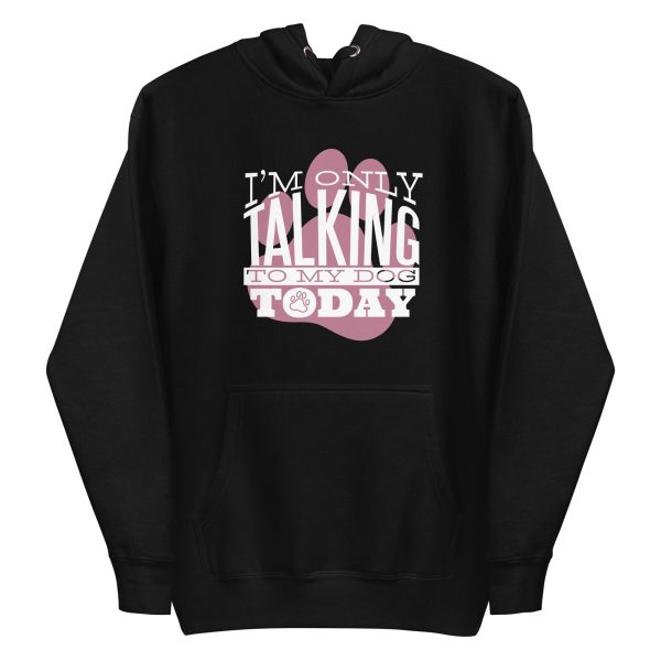 unisex-premium-pullover-hoodie-black-front-6a15affa7a9b9.jpg Talk To My Dog Hoodie