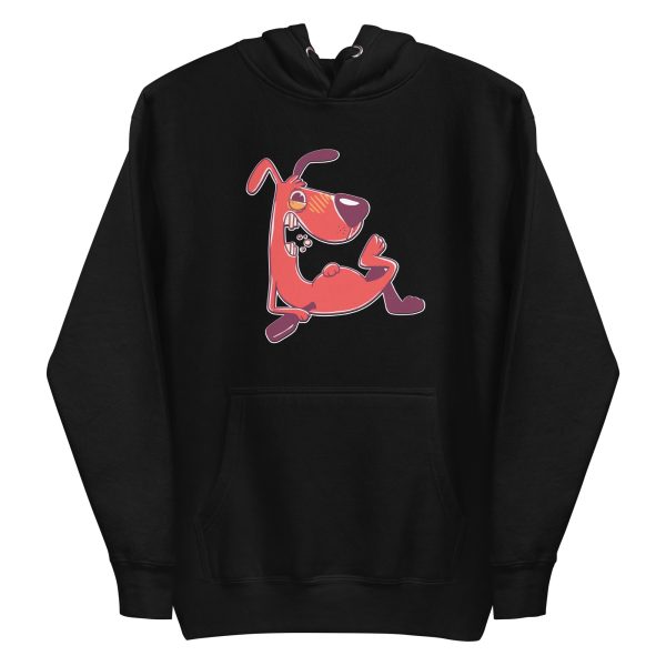 unisex-premium-pullover-hoodie-black-front-6a168e9f22175.jpg Drunk Dog Hoodie