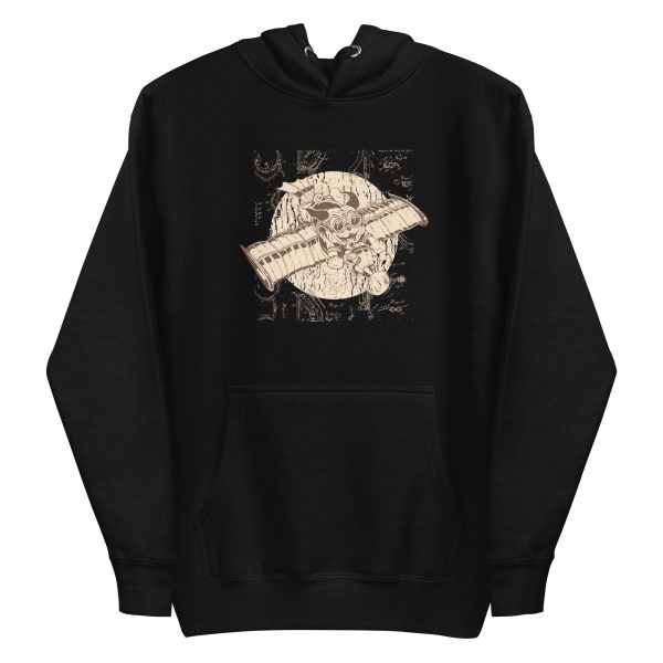 unisex-premium-pullover-hoodie-black-front-6a168f8a5028d.jpg Pug Steampunk Hoodie