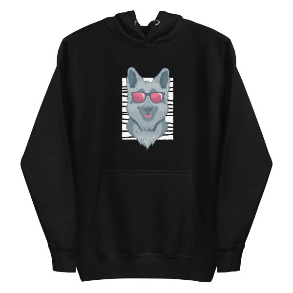 unisex-premium-pullover-hoodie-black-front-6a1694ffe55b7.jpg Cool German Shepherd Hoodie