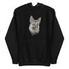 unisex-premium-pullover-hoodie-black-front-6a16c8ec714d2.jpg German Shepherd Pet Hoodie