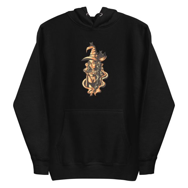 unisex-premium-pullover-hoodie-black-front-6a16dc8c1a798.jpg Witch and Cats Hoodie