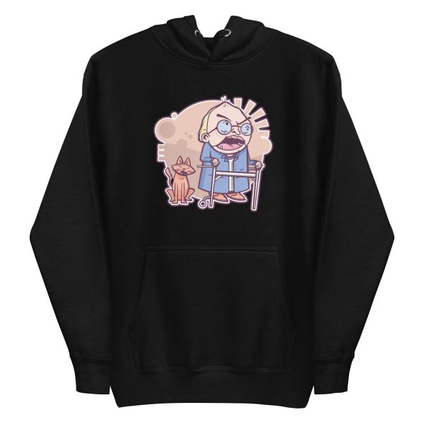 unisex-premium-pullover-hoodie-black-front-6a16dd305530f.jpg Grumpy Grandpa Hoodie