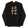 unisex-premium-pullover-hoodie-black-front-6a16f4d969fe6.jpg Cat Moods Hoodie