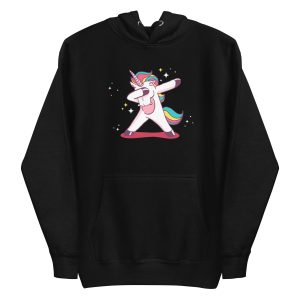 unisex-premium-pullover-hoodie-black-front-6a17aad9a3f9a.jpg Unicorn Dabbing Hoodie