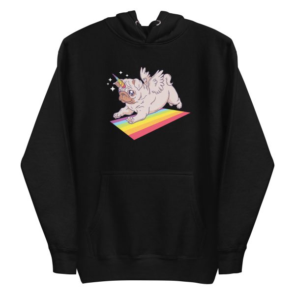 Pug Unicorn Hoodie