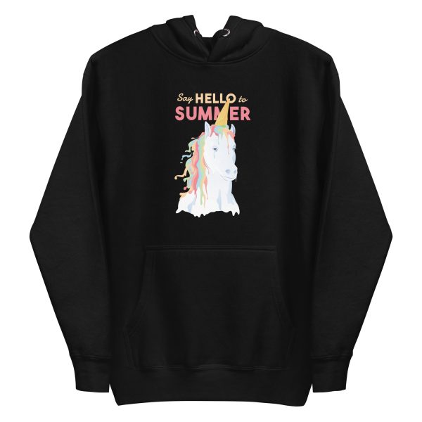 unisex-premium-pullover-hoodie-black-front-6a17fa3b2f2de.jpg Summer Unicorn Hoodie