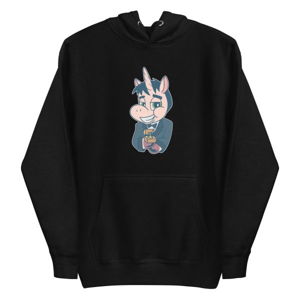 unisex-premium-pullover-hoodie-black-front-6a17fc79329a1.jpg Unicorn Groom Hoodie