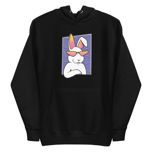 unisex-premium-pullover-hoodie-black-front-6a181ccf9d807.jpg Cool Rabbit Hoodie