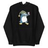unisex-premium-pullover-hoodie-black-front-6a18234b827c5.jpg Dabbing Penguin Hoodie
