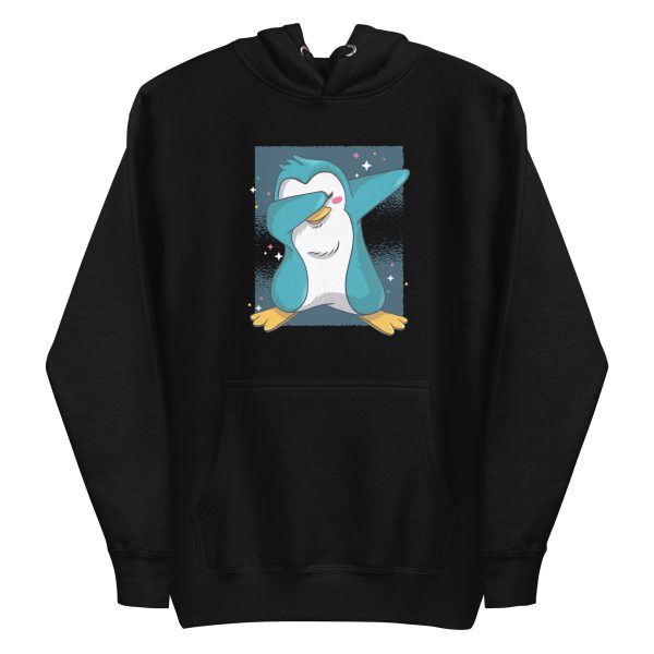 unisex-premium-pullover-hoodie-black-front-6a18242a88b41.jpg Penguin Dab Hoodie