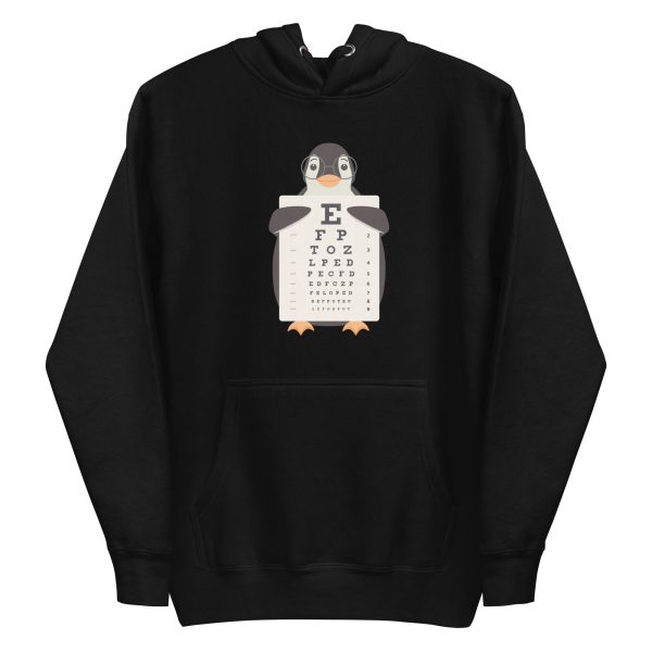 unisex-premium-pullover-hoodie-black-front-6a1824703304d.jpg Penguin Eye Chart Hoodie
