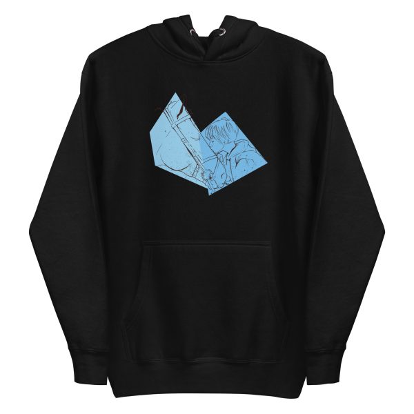 unisex-premium-pullover-hoodie-black-front-6a182c657caec.jpg Girl Kiss Horse Hoodie