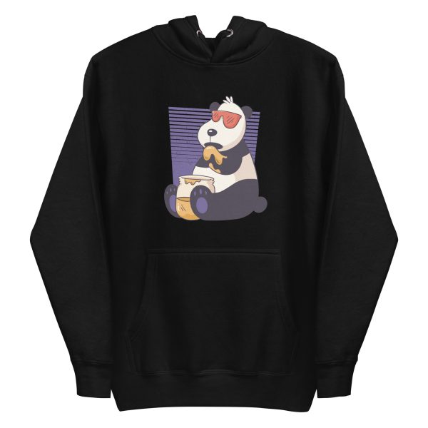 unisex-premium-pullover-hoodie-black-front-6a182de97fbb6.jpg Panda Honey Hoodie