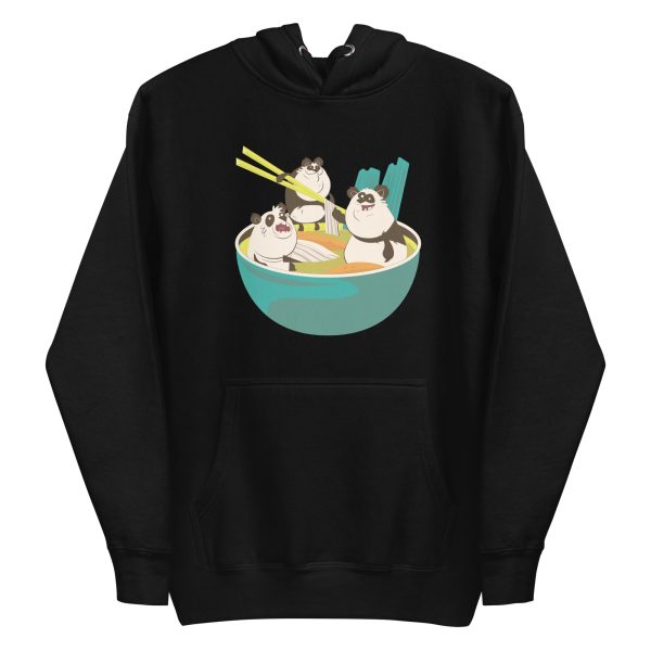unisex-premium-pullover-hoodie-black-front-6a182ec85bcf7.jpg Ramen Pandas Hoodie