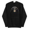 unisex-premium-pullover-hoodie-black-front-6a184262132c6.jpg Penguin Face Animal Hoodie