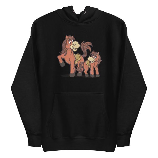Horse With Baby Hoodie