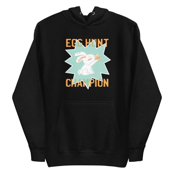 unisex-premium-pullover-hoodie-black-front-6a18f5e7dc8eb.jpg Egg Hunt Champion Hoodie