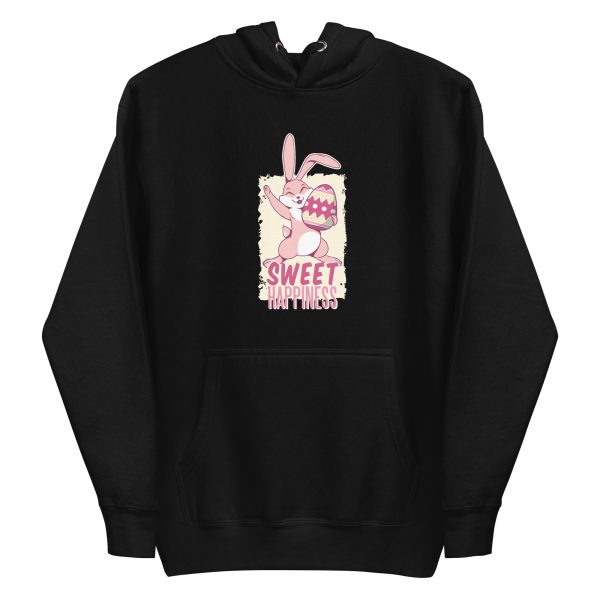 unisex-premium-pullover-hoodie-black-front-6a18f762881b3.jpg Easter Sweet Happiness Hoodie
