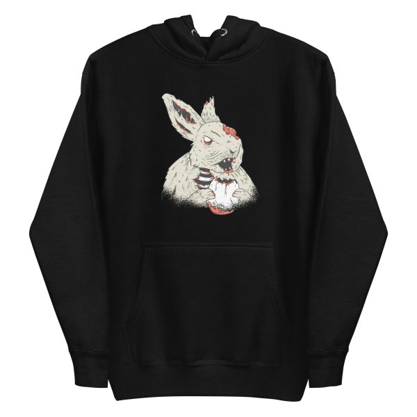 unisex-premium-pullover-hoodie-black-front-6a18f7fb786e3.jpg Horror Bunny Hoodie