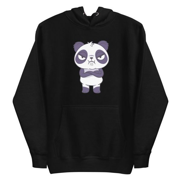 unisex-premium-pullover-hoodie-black-front-6a191f03d804a.jpg Angry Panda Hoodie