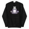 unisex-premium-pullover-hoodie-black-front-6a191f530fa7b.jpg Panda Meditating Hoodie
