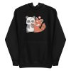 unisex-premium-pullover-hoodie-black-front-6a193d89bfb29.jpg Panda Cartoon Love Hoodie