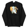 unisex-premium-pullover-hoodie-black-front-6a1959419abe2.jpg Polar Bear Paint Hoodie