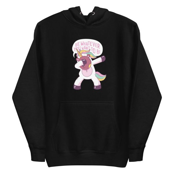 unisex-premium-pullover-hoodie-black-front-6a195bfdb1e56.jpg Teddy Bear Unicorn Hoodie