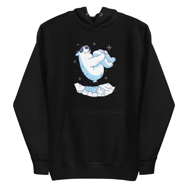 unisex-premium-pullover-hoodie-black-front-6a195f7628e97.jpg Polar Bear Jump Hoodie