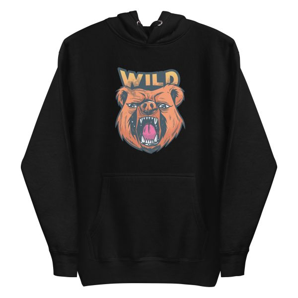 unisex-premium-pullover-hoodie-black-front-6a19658de96d3.jpg Wild Bear Hoodie