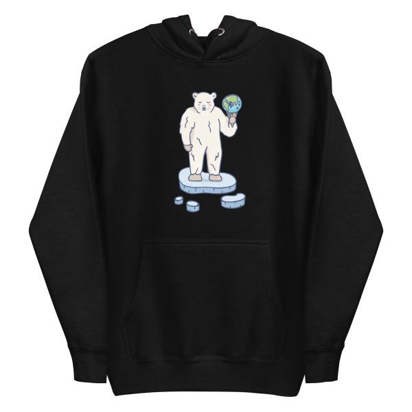 unisex-premium-pullover-hoodie-black-front-6a196a78cf46a.jpg Global Warming Polar Bear Hoodie