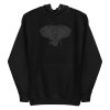 unisex-premium-pullover-hoodie-black-front-6a196e303266f.jpg African Elephant Mandala Hoodie