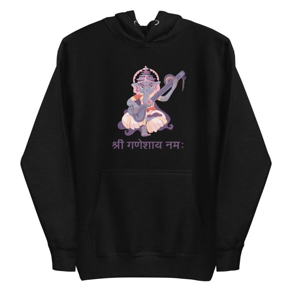 unisex-premium-pullover-hoodie-black-front-6a1977b2d9896.jpg Ganesha Hoodie