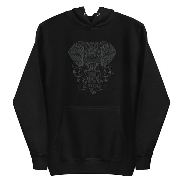 unisex-premium-pullover-hoodie-black-front-6a19811e9cd83.jpg Mandala Elephant Hoodie