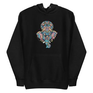 unisex-premium-pullover-hoodie-black-front-6a1983f83e0e9.jpg Colorful Ganesha Hoodie