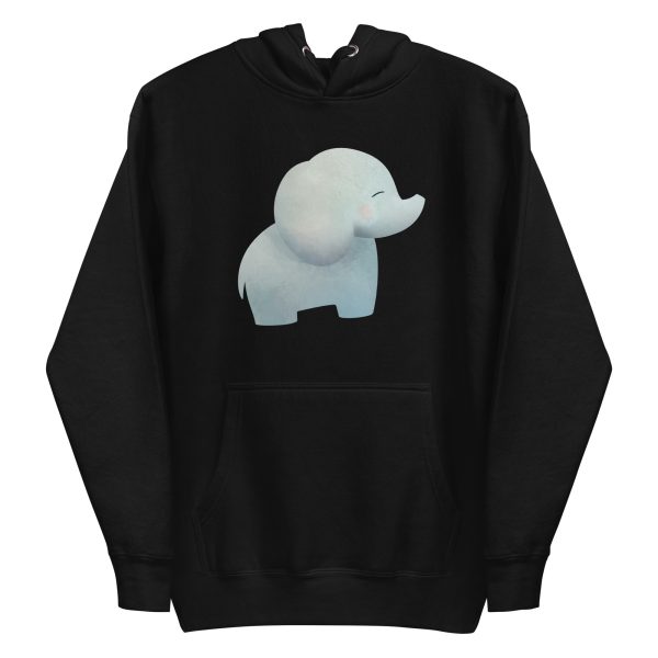 unisex-premium-pullover-hoodie-black-front-6a19849ac4290.jpg Cute Elephant Hoodie