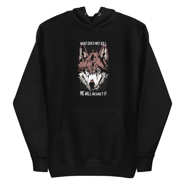 unisex-premium-pullover-hoodie-black-front-6a198933f16c5.jpg Wolf Quote Hoodie
