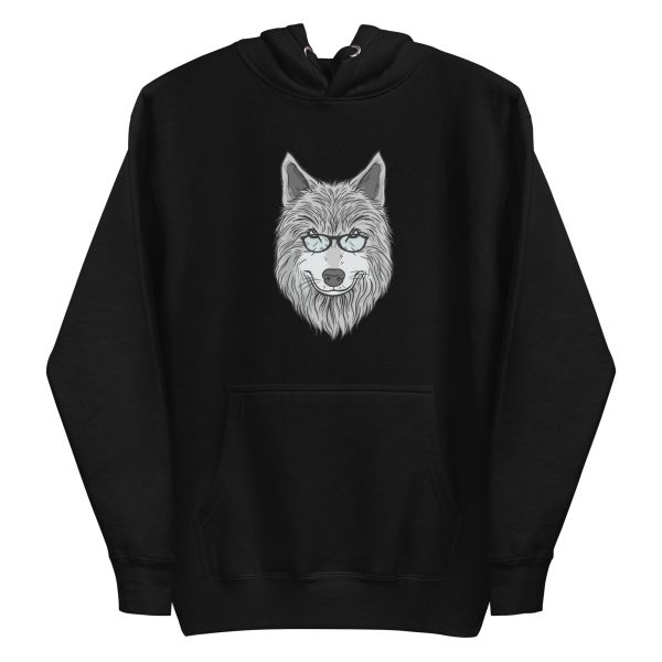 unisex-premium-pullover-hoodie-black-front-6a198b4f492d1.jpg Wolf Dad Hoodie