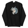 unisex-premium-pullover-hoodie-black-front-6a198ba4443d9.jpg Wolf Cartoon Hoodie