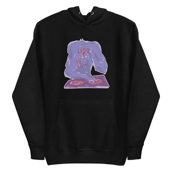 unisex-premium-pullover-hoodie-black-front-6a1a9b9f332b5.jpg Wolf DJ Hoodie
