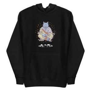 unisex-premium-pullover-hoodie-black-front-6a1a9c2213f16.jpg Monk Wolf Hoodie