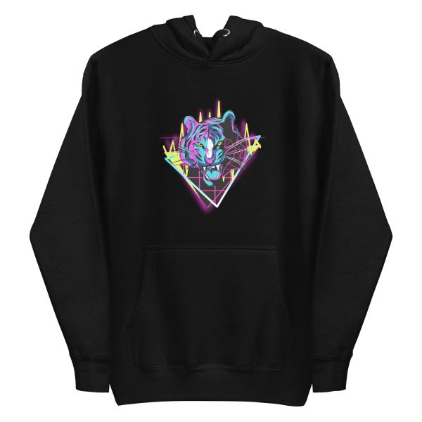 unisex-premium-pullover-hoodie-black-front-6a1acc86f0151.jpg Neon Tiger Hoodie