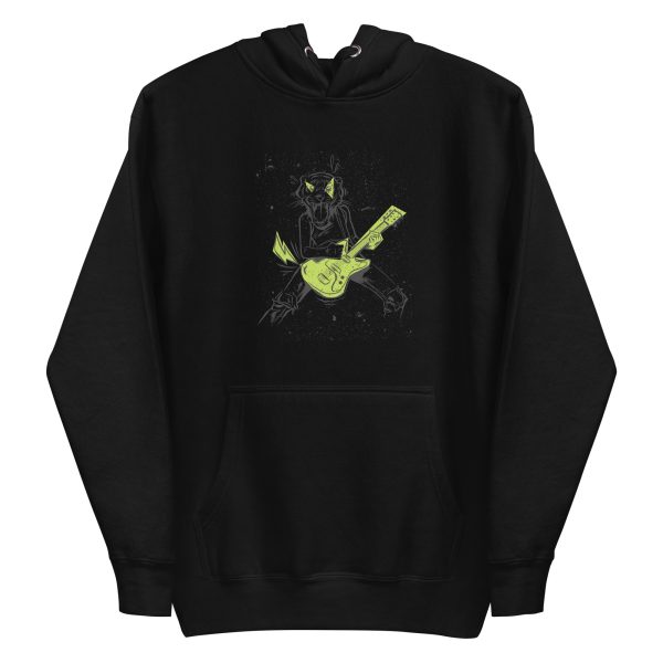 unisex-premium-pullover-hoodie-black-front-6a1accc9211cf.jpg Guitar Tiger Hoodie