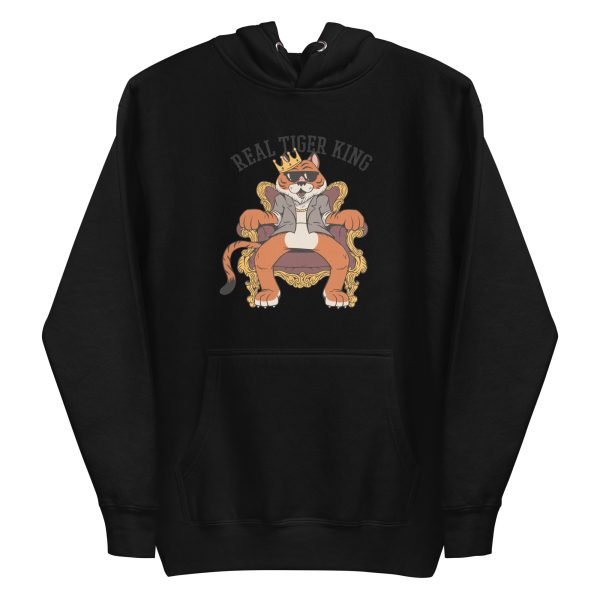 unisex-premium-pullover-hoodie-black-front-6a1ad2421dc55.jpg Real Tiger King Hoodie