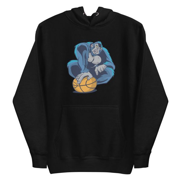 unisex-premium-pullover-hoodie-black-front-6a1ad953391ce.jpg Gorilla Basketball Hoodie