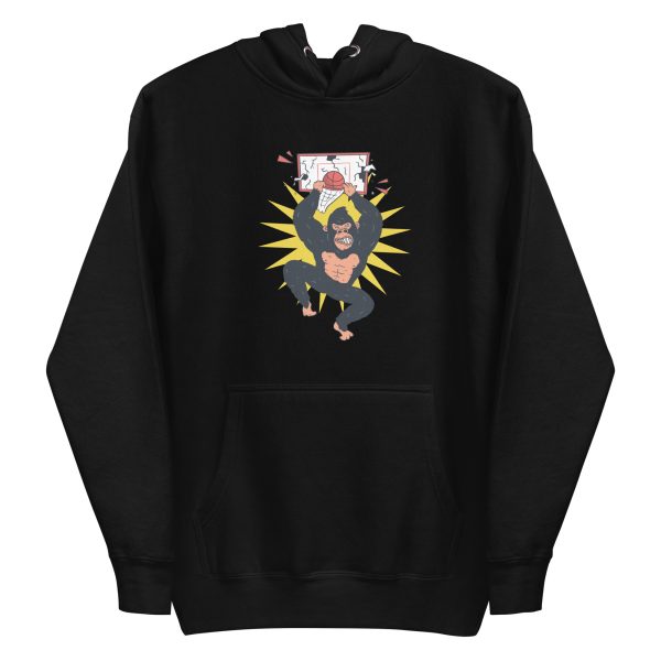 unisex-premium-pullover-hoodie-black-front-6a1ad9e889173.jpg Gorilla Dunk Hoodie
