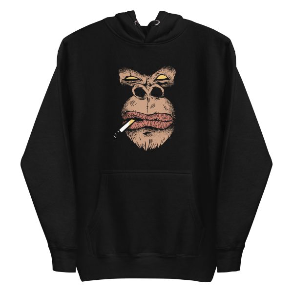 Gorilla Smoking Hoodie